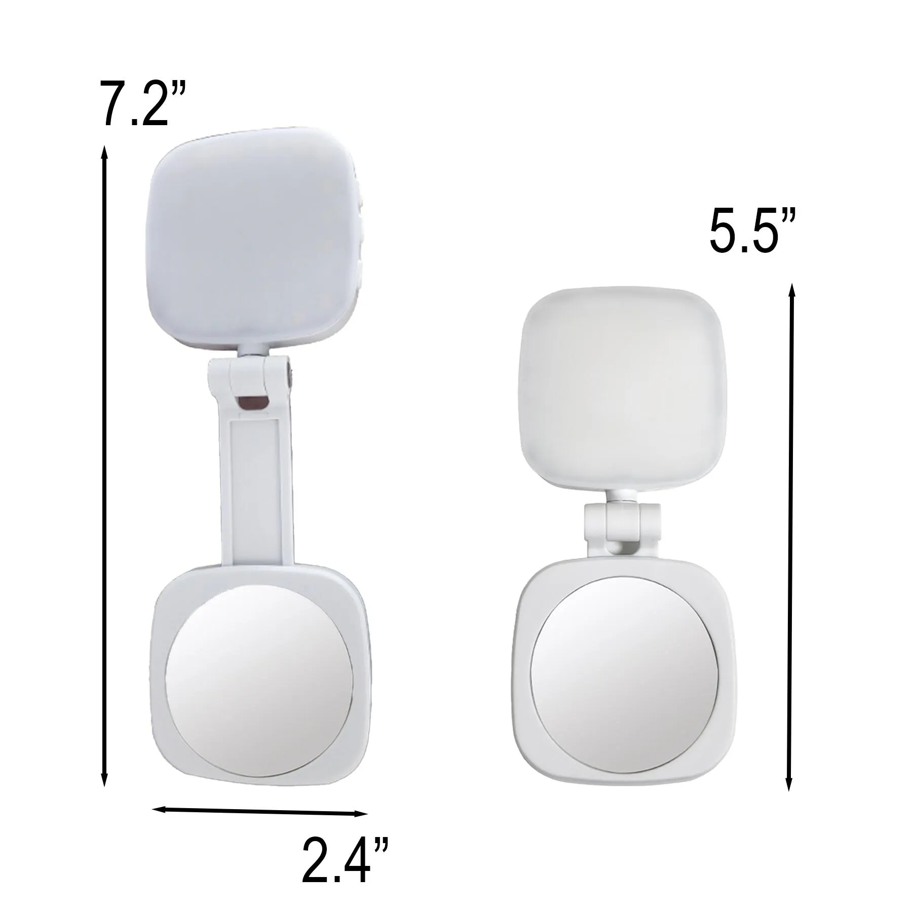 Magnetic Rechargeable Phone Ring Light With Mirror - Image 2