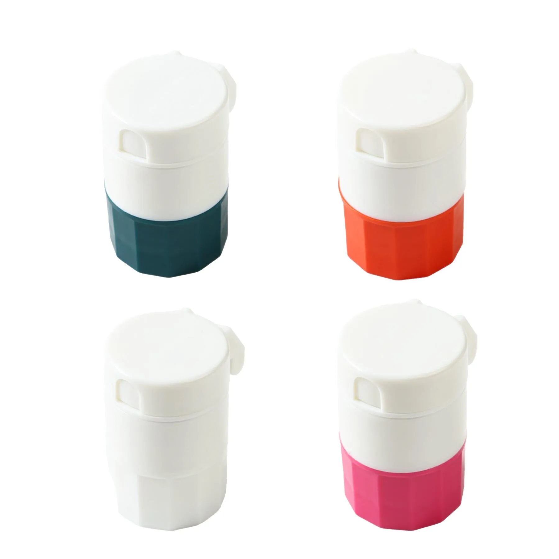 Portable 4 In 1 Pill Crusher Cutter And Storage Cup - Image 3