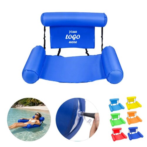 Inflatable Water Hammock Pool Lounge Bed For Summer