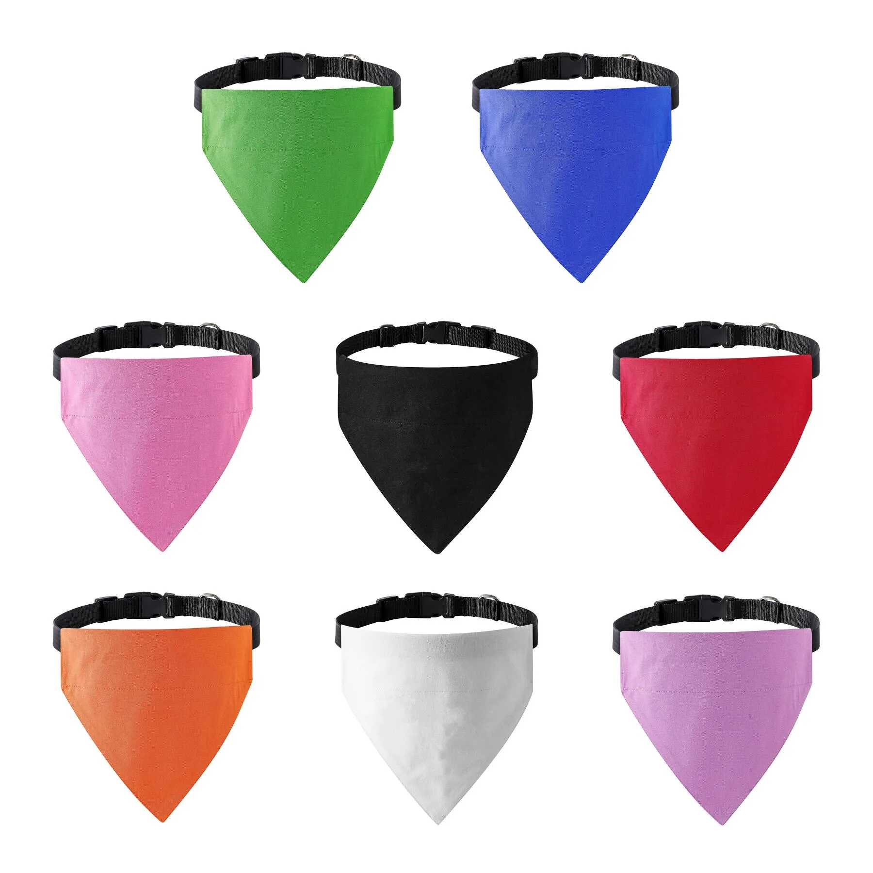 Reusable Canvas Pet Bandana Collar For Everyday Wear - Image 3