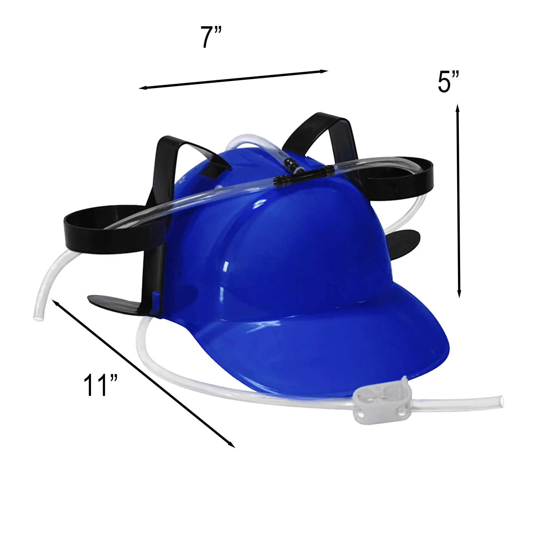 Novelty Drink Holder Hat With Straw For Party Events - Image 2
