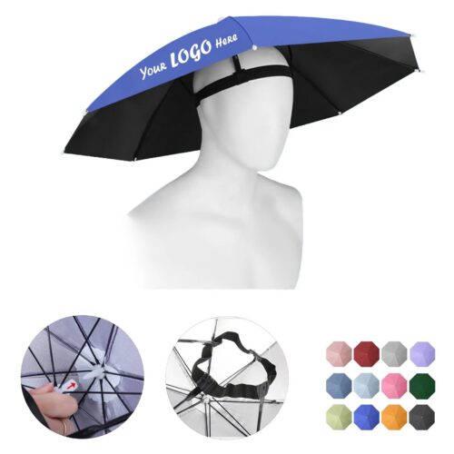 Wearable Folding Sun Umbrella Hat For Outdoor Shade