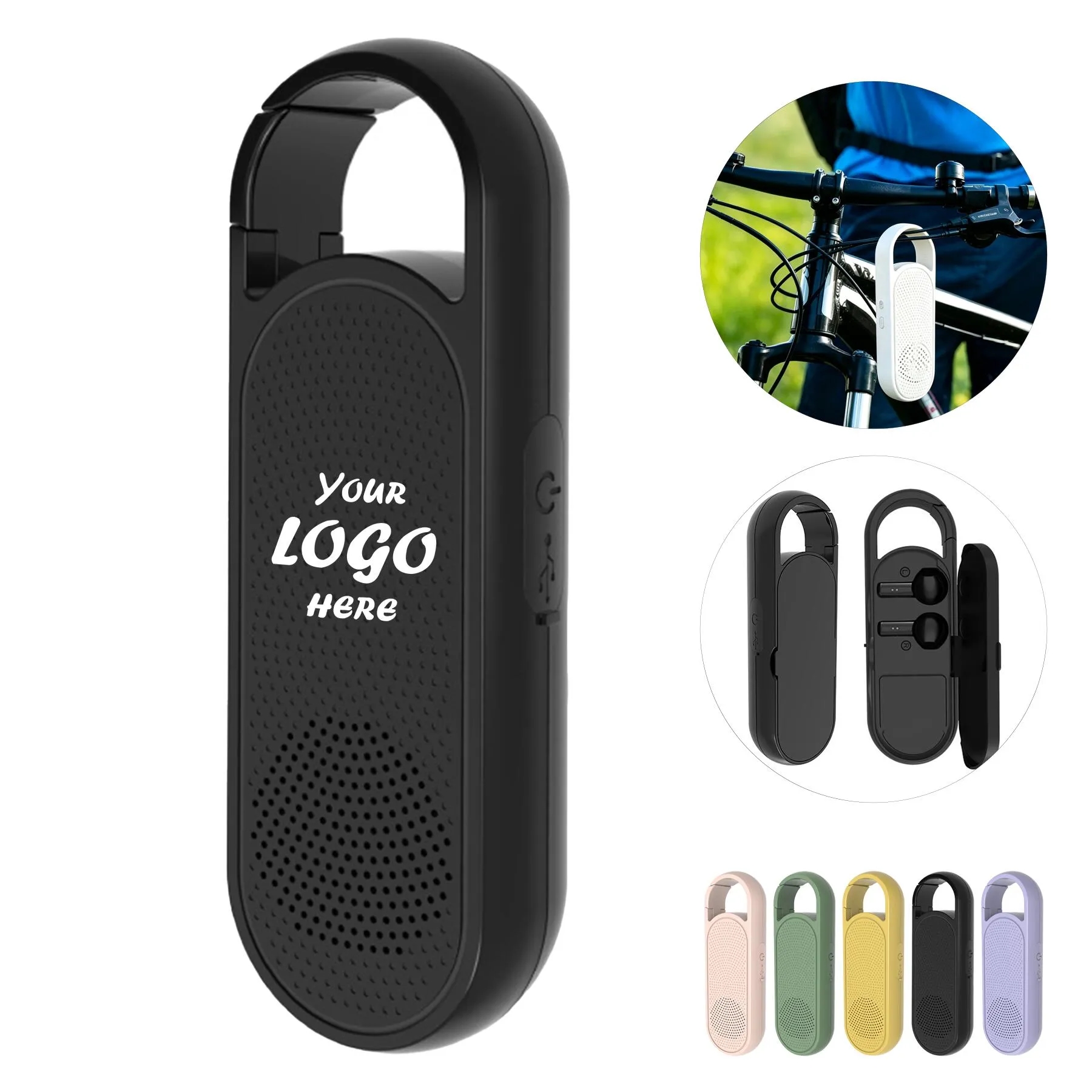 Two In One Earbud And Speaker Wireless Audio Device