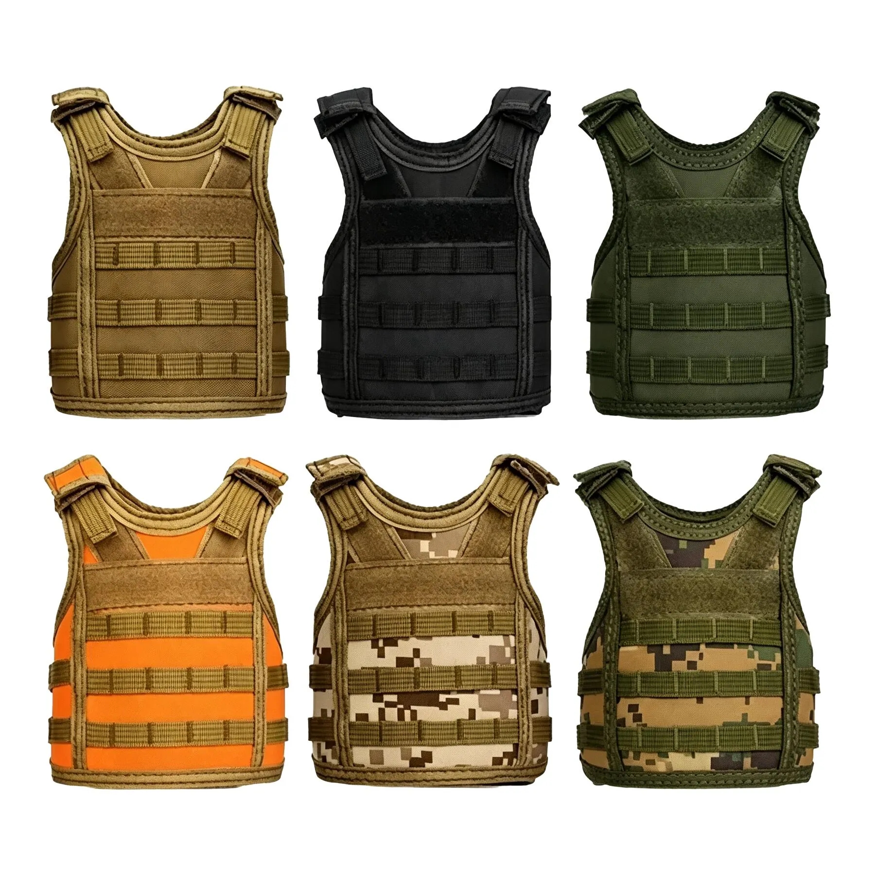 Mini Tactical Style Can And Bottle Vest Cooler Holder - Image 3