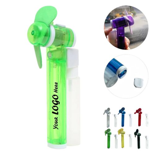 Portable Handheld Misting Spray Fan For Outdoor Events