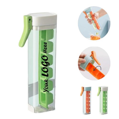 Slim Press Release Ice Cube Tray For Compact Freezers