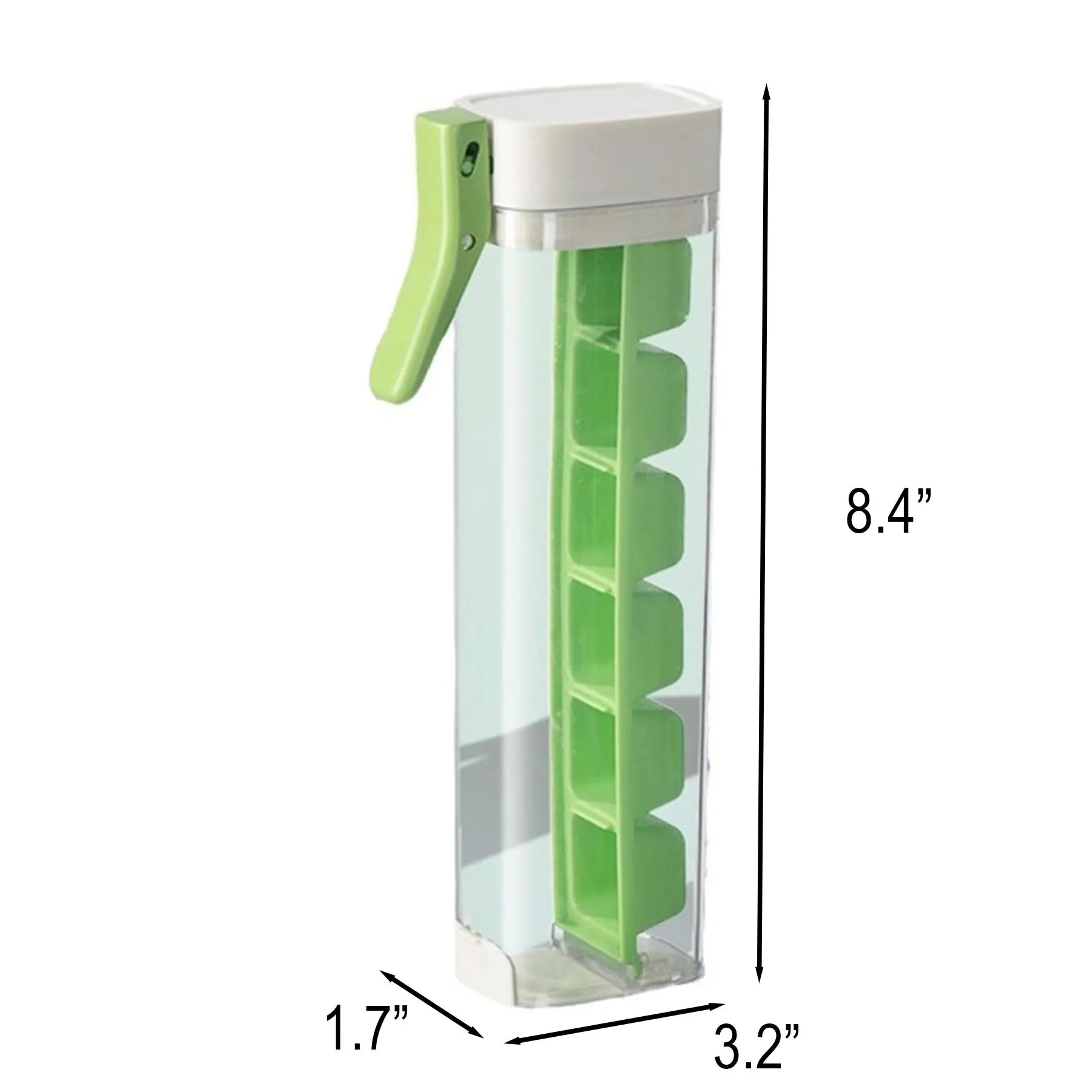 Slim Press Release Ice Cube Tray For Compact Freezers - Image 2