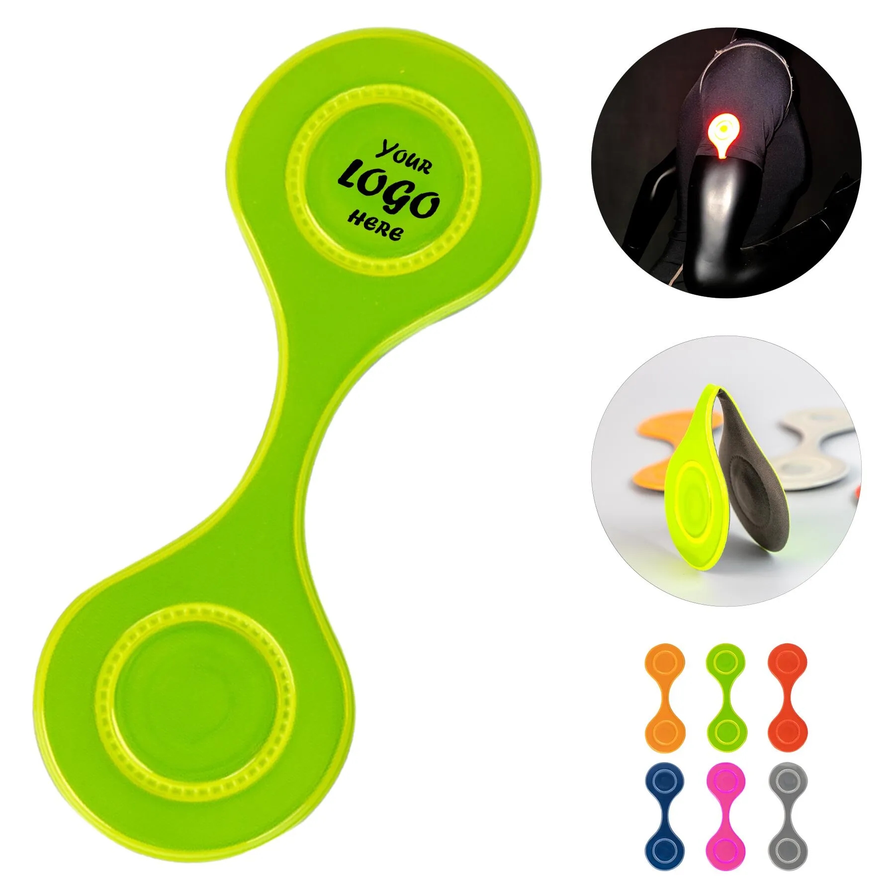 Clip On Magnetic Reflective Tag For Night Visibility