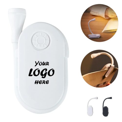 USB Rechargeable Clip On Reading Light With Soft Glow
