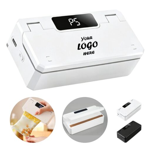 USB Rechargeable Bag Sealer And Cutter With Magnetic Back