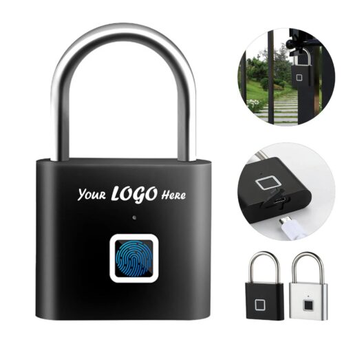 Rechargeable USB Fingerprint Padlock For Keyless Security