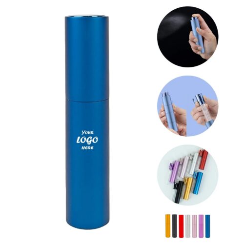 Refillable Aluminum Perfume Atomizer For Travel Use