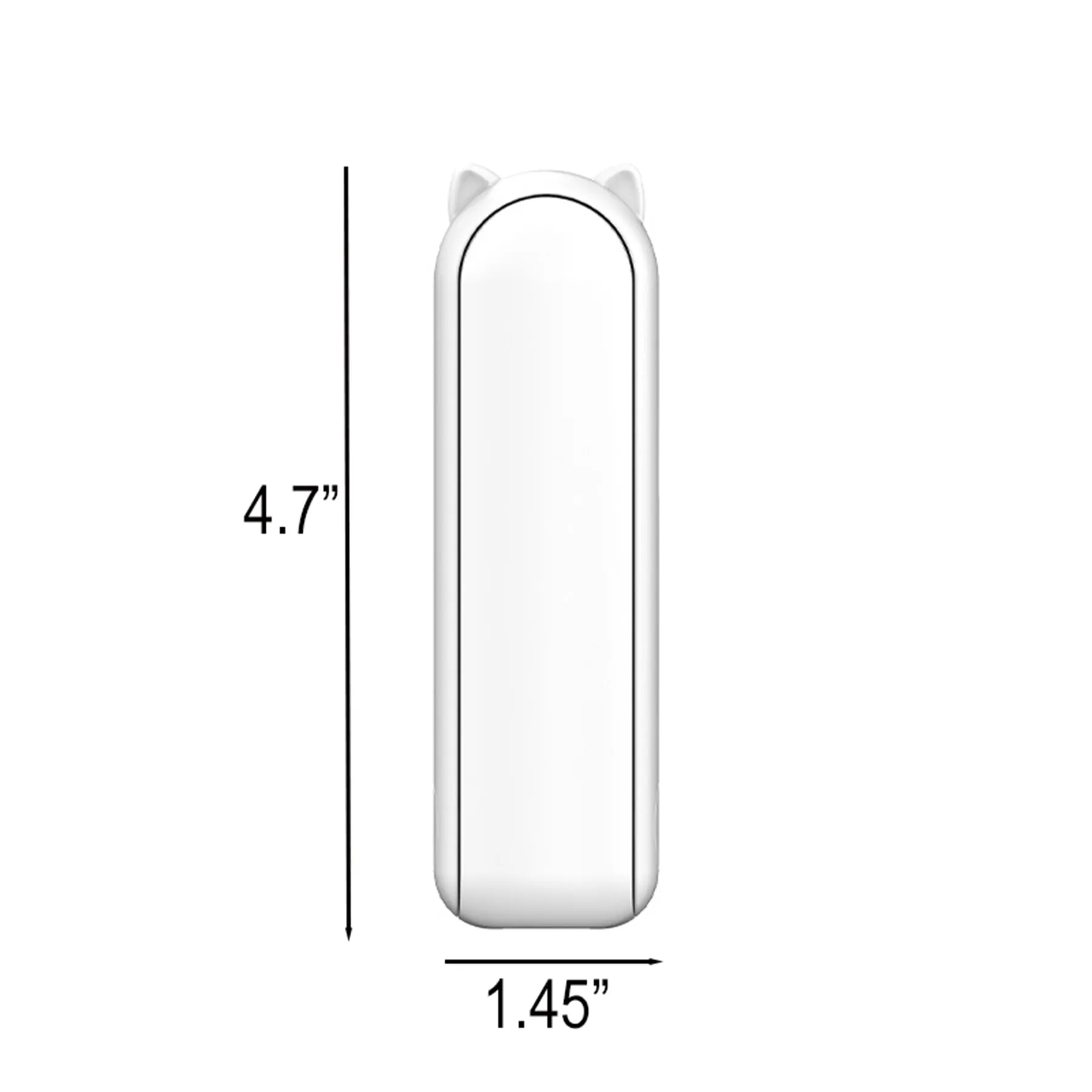 2-In-1 USB Handheld Mini Fan With Backup Power Bank - Image 2