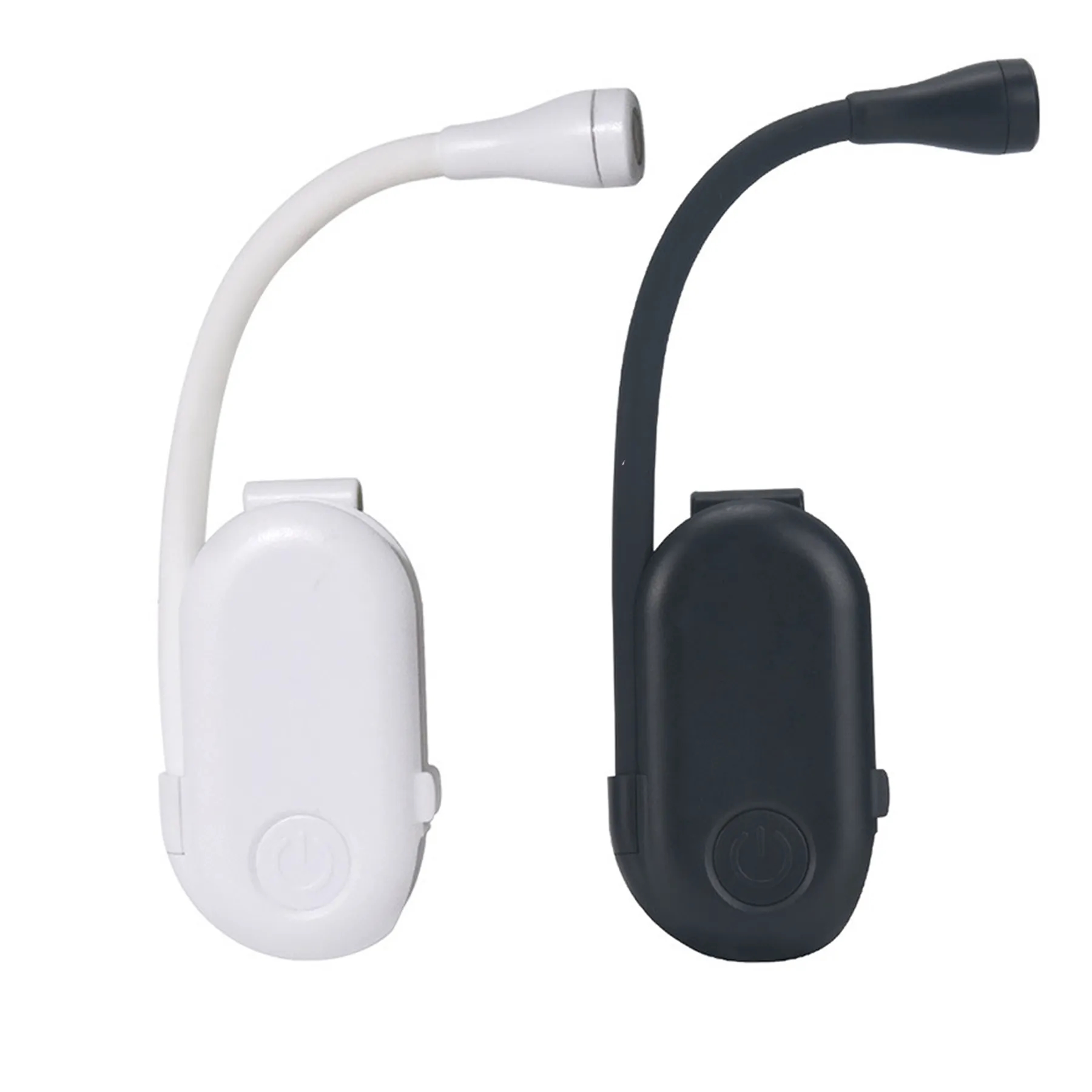 Rechargeable Clip On Book Light With Flexible Arm Lamp - Image 3