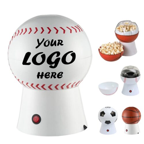 Sports Theme Countertop Popcorn Maker For Game Parties