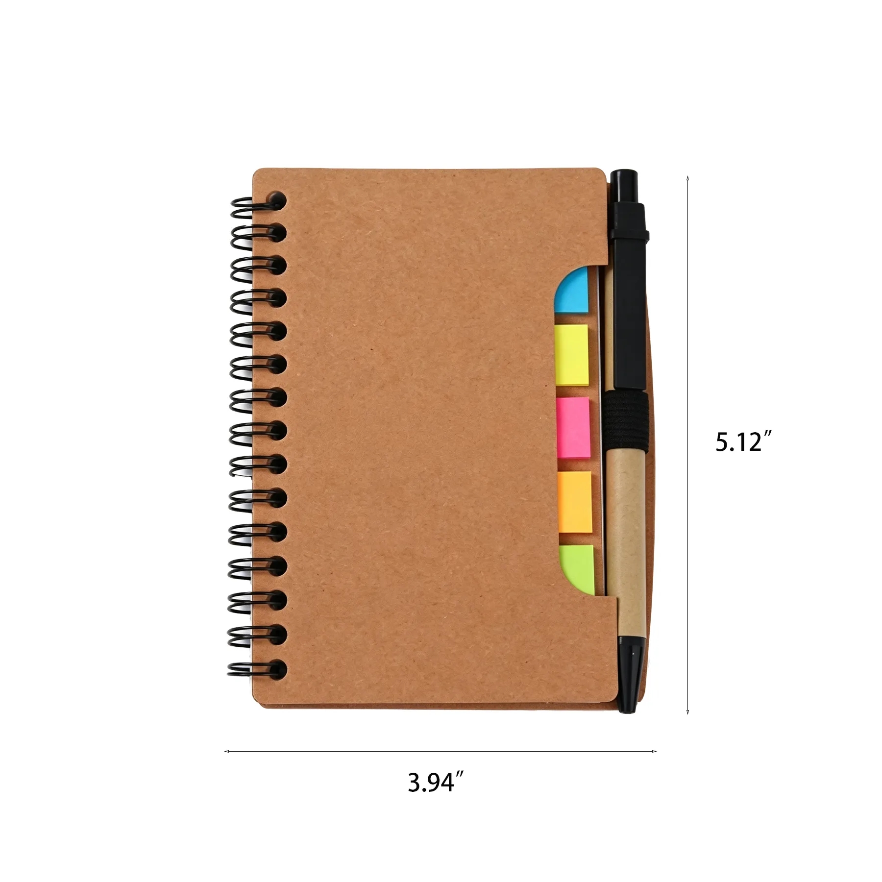 Compact Pocket Notebook With Matching Pen For Notes - Image 2