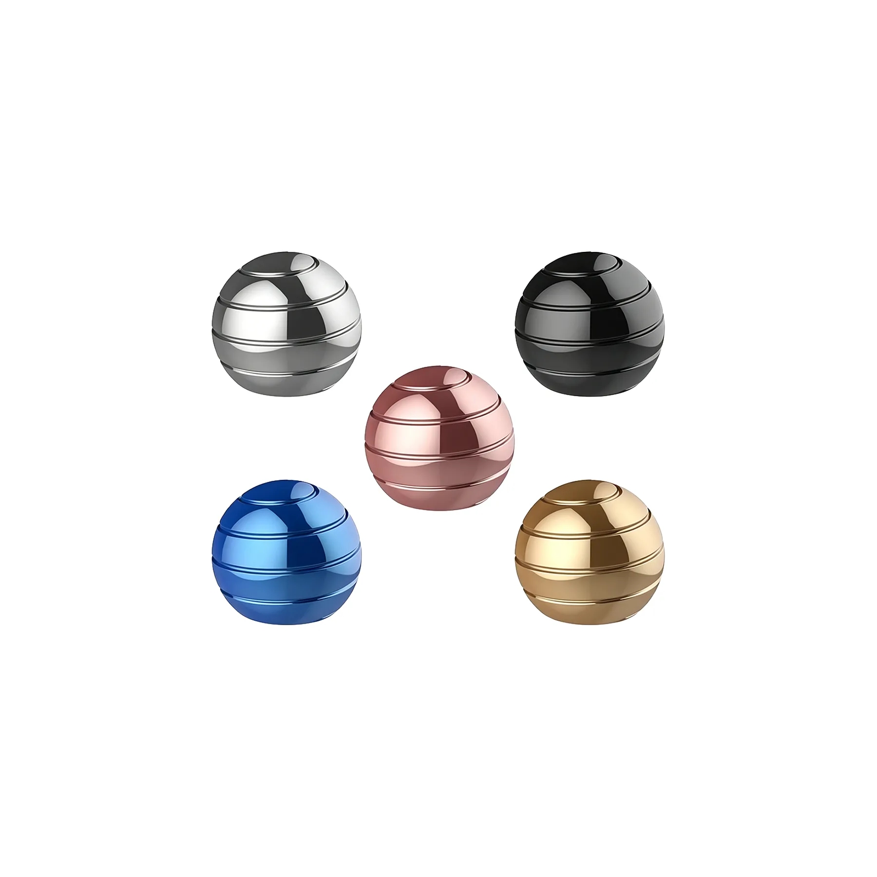 Kinetic Aluminum Desk Spinner Toy For Stress Relief - Image 3