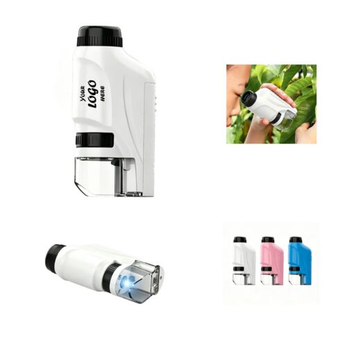 Handheld Kids Microscope With 60x To 120x Zoom Lens