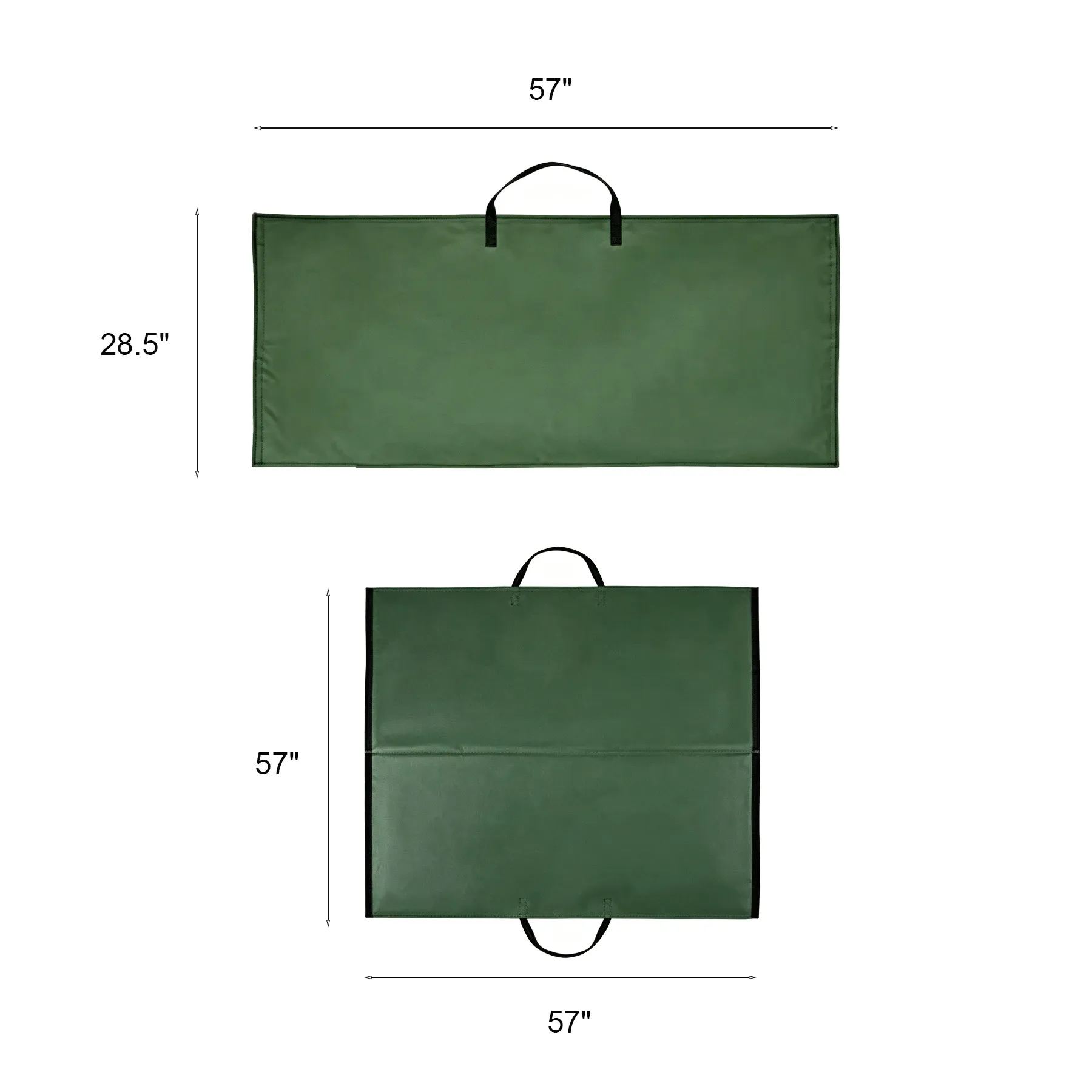 Waterproof 2 In 1 Garden Leaf Bag With Carry Handles - Image 2
