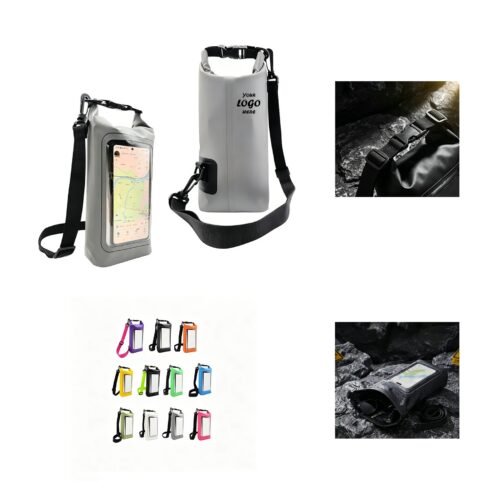 Waterproof Phone Dry Bag With Touchscreen Window Strap