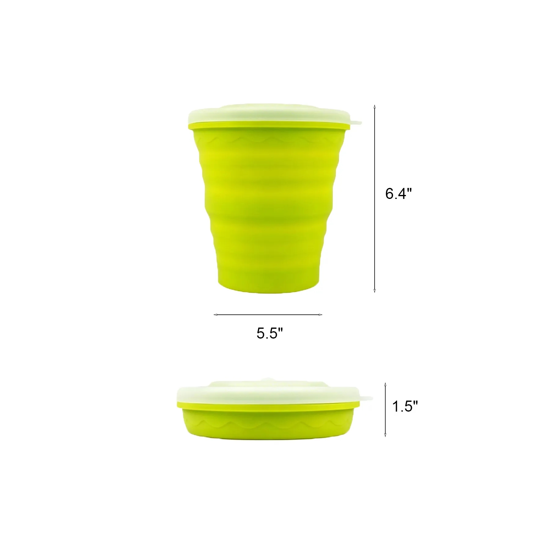 Foldable Silicone Popcorn Bucket For Movie Night Snacks - Image 2