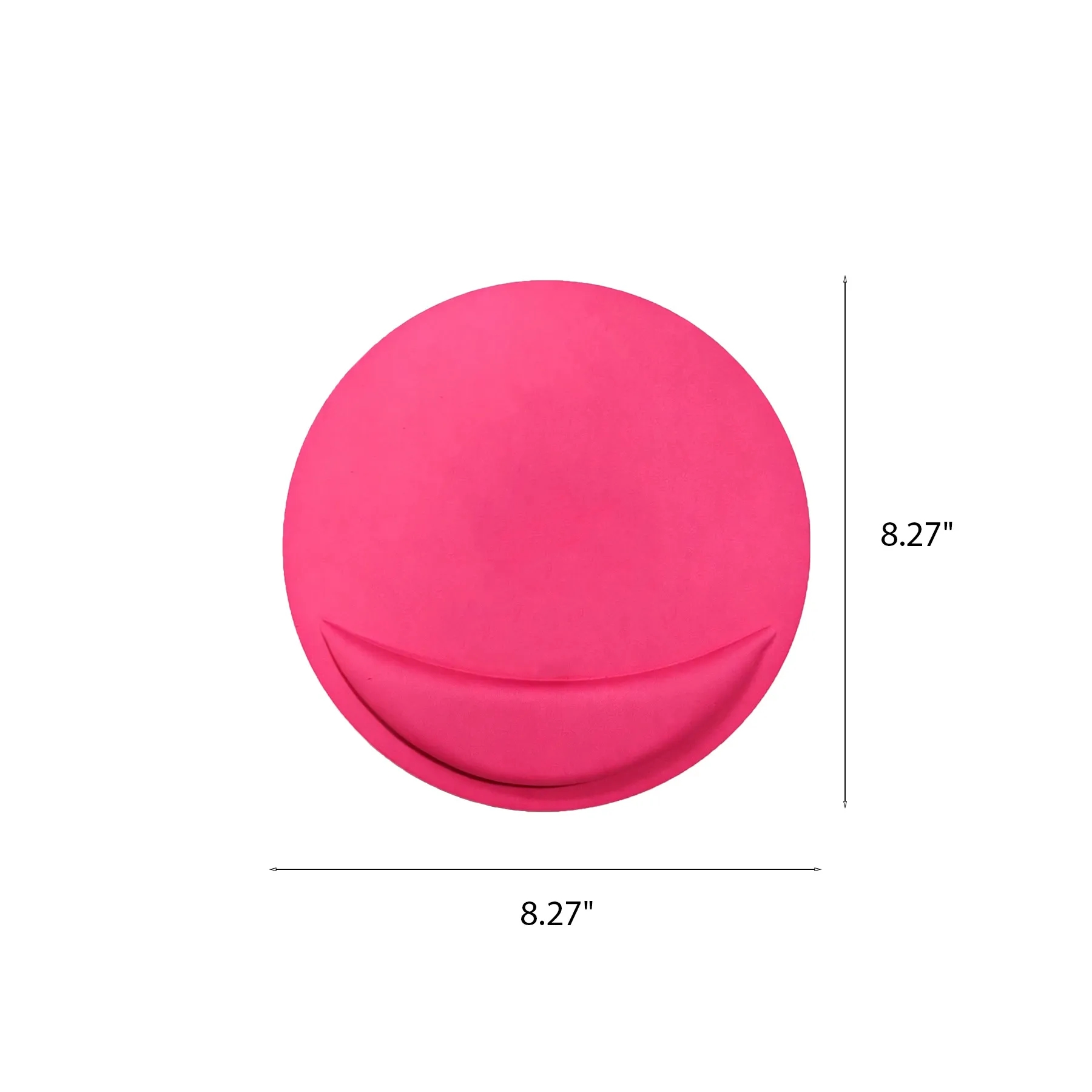 Round Ergonomic EVA Mouse Pad With Wrist Rest Cushion - Image 2