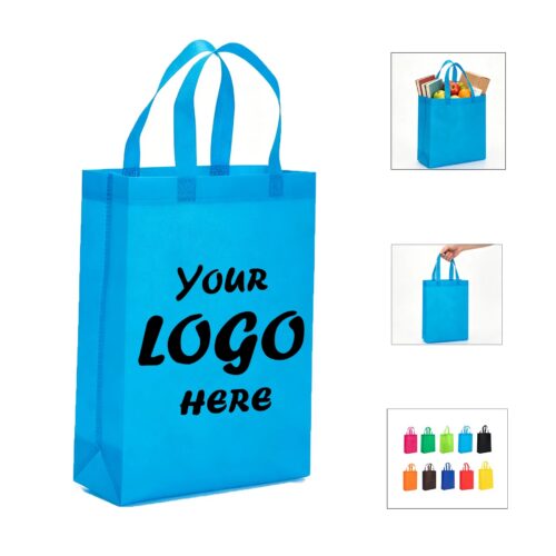 Laminated Non-Woven Gift Bag With Handles For Retail