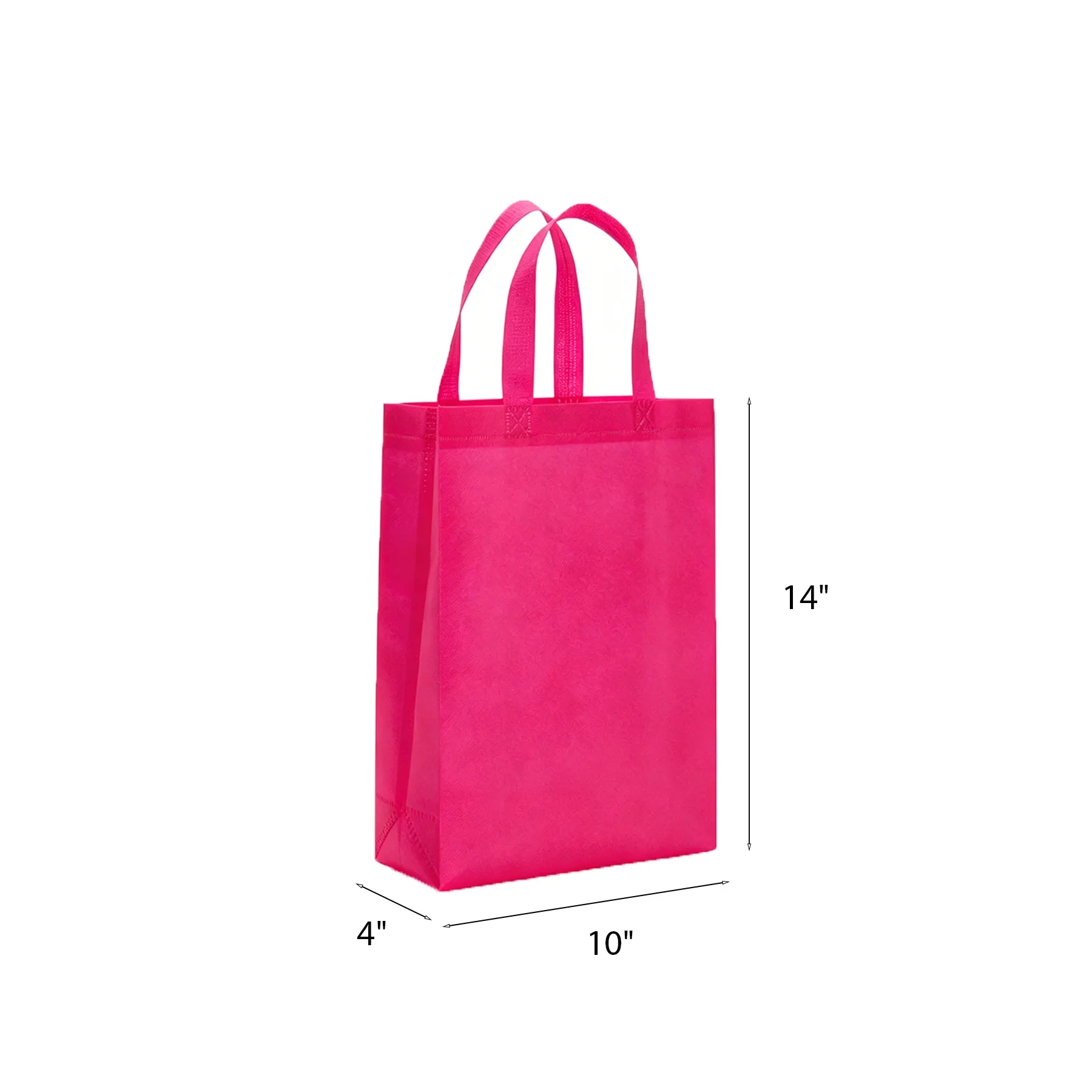 Laminated Non-Woven Gift Bag With Handles For Retail - Image 2
