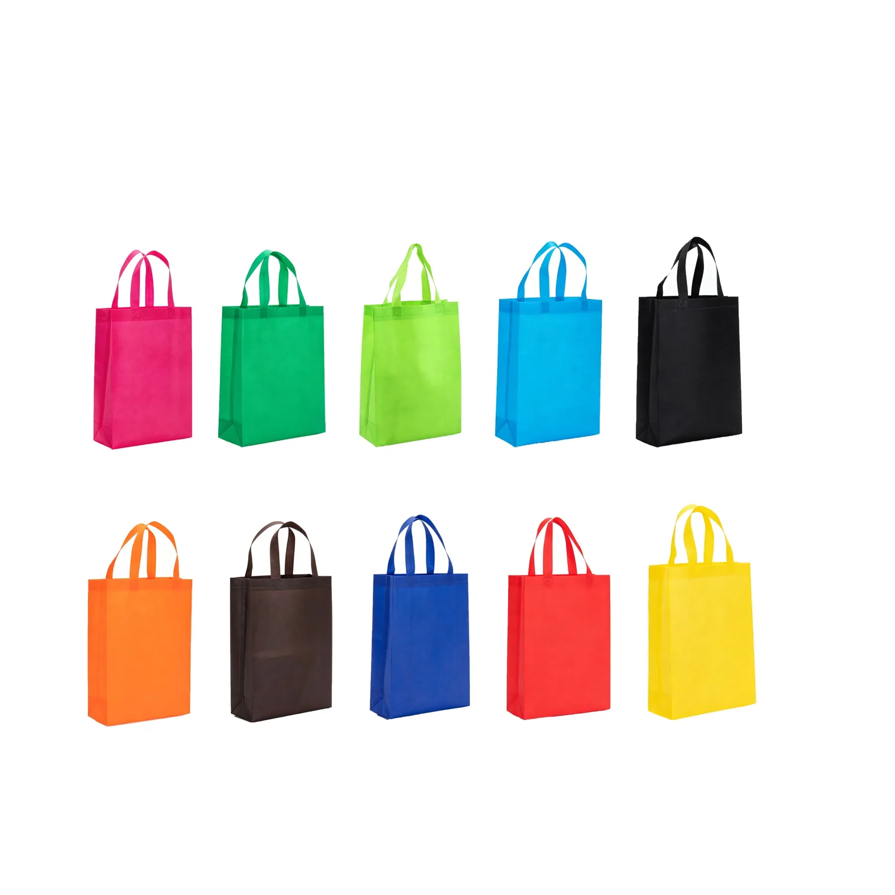Laminated Non-Woven Gift Bag With Handles For Retail - Image 3