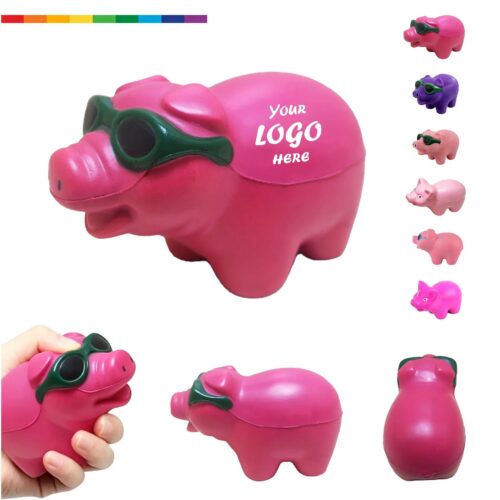 Playful Pig PU Foam Stress Reliever For Fun Events