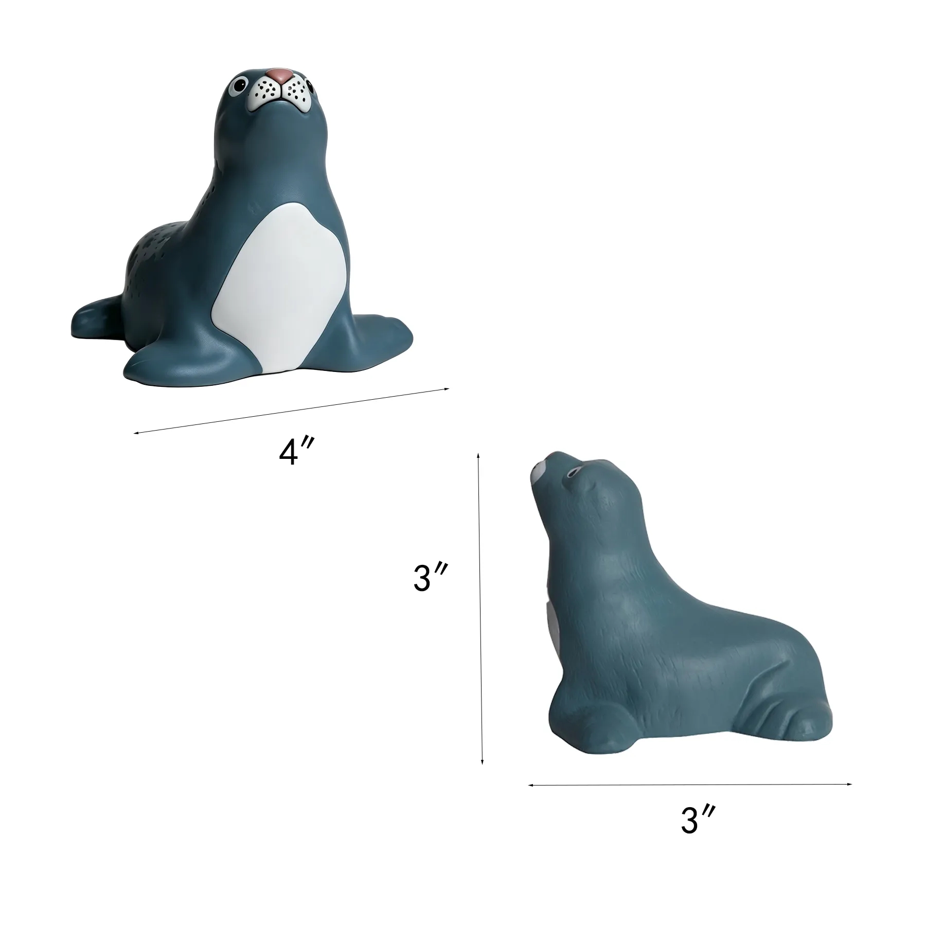 Cute Seal PU Foam Stress Reliever For Aquarium Events - Image 2