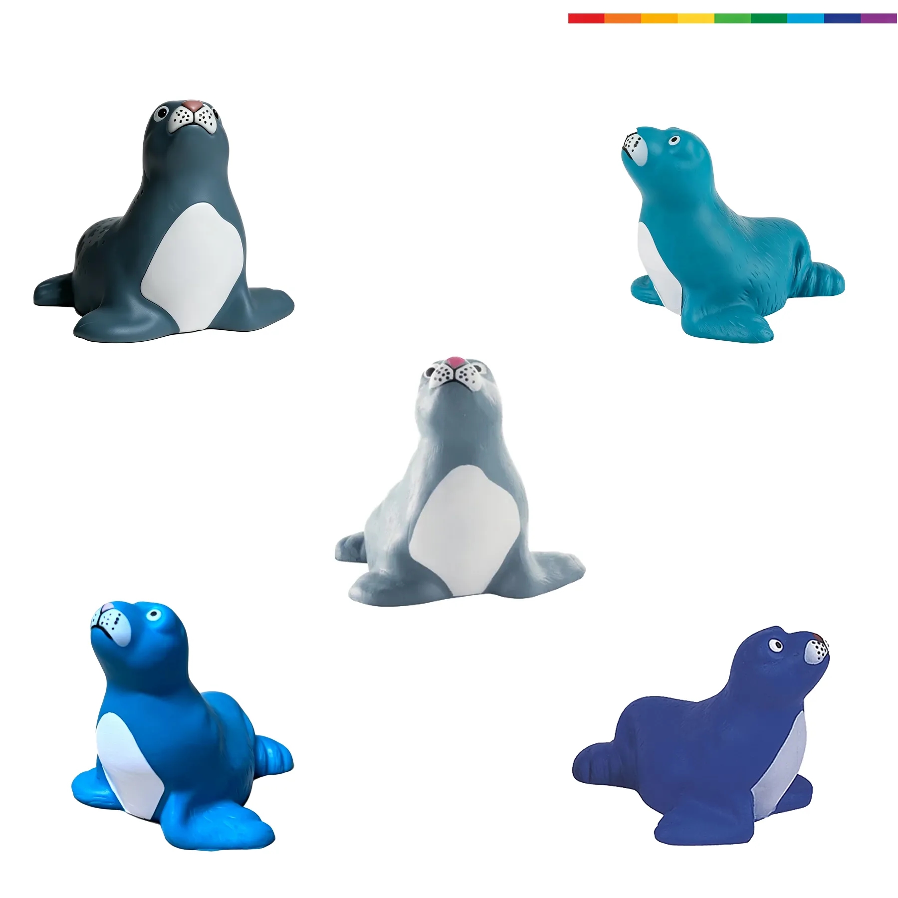 Cute Seal PU Foam Stress Reliever For Aquarium Events - Image 3