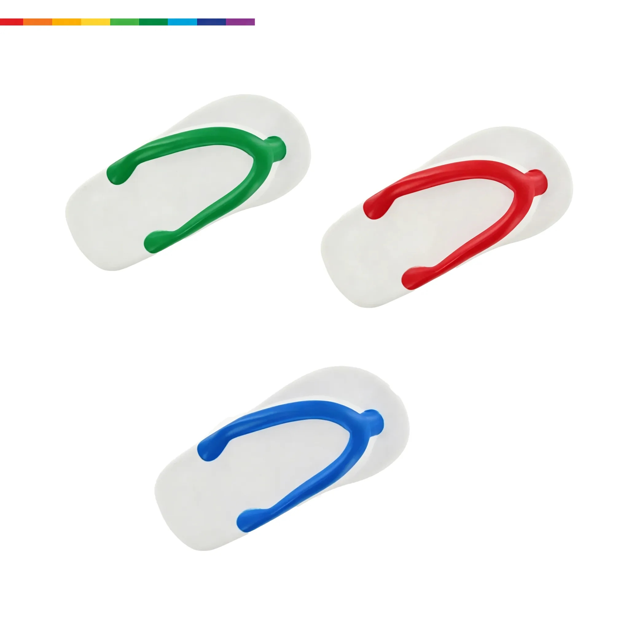 Flip Flop PU Foam Stress Reliever For Beach Promotions - Image 3