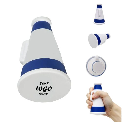 Megaphone PU Foam Stress Reliever For School Spirit