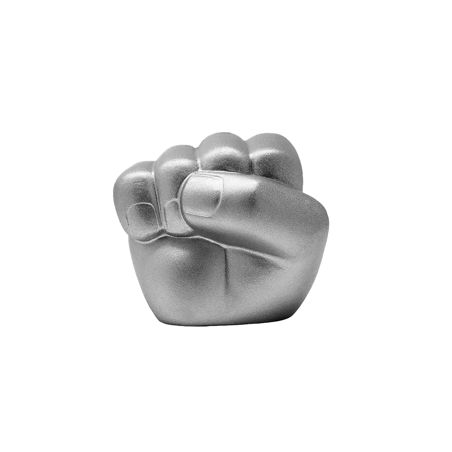 Silver Fist PU Foam Stress Reliever For Unity Events - Image 3
