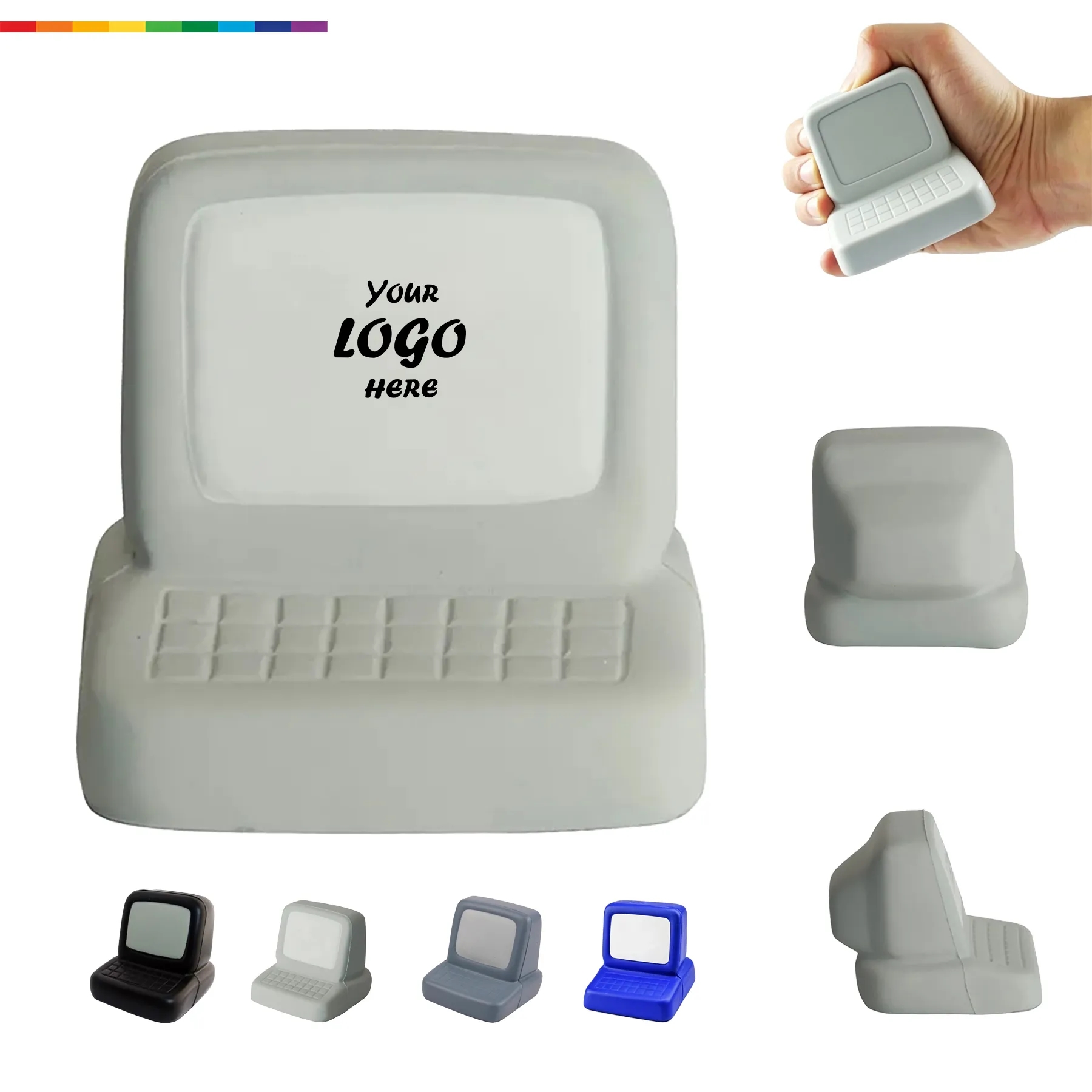 Desktop Computer PU Foam Stress Reliever For Tech Desks