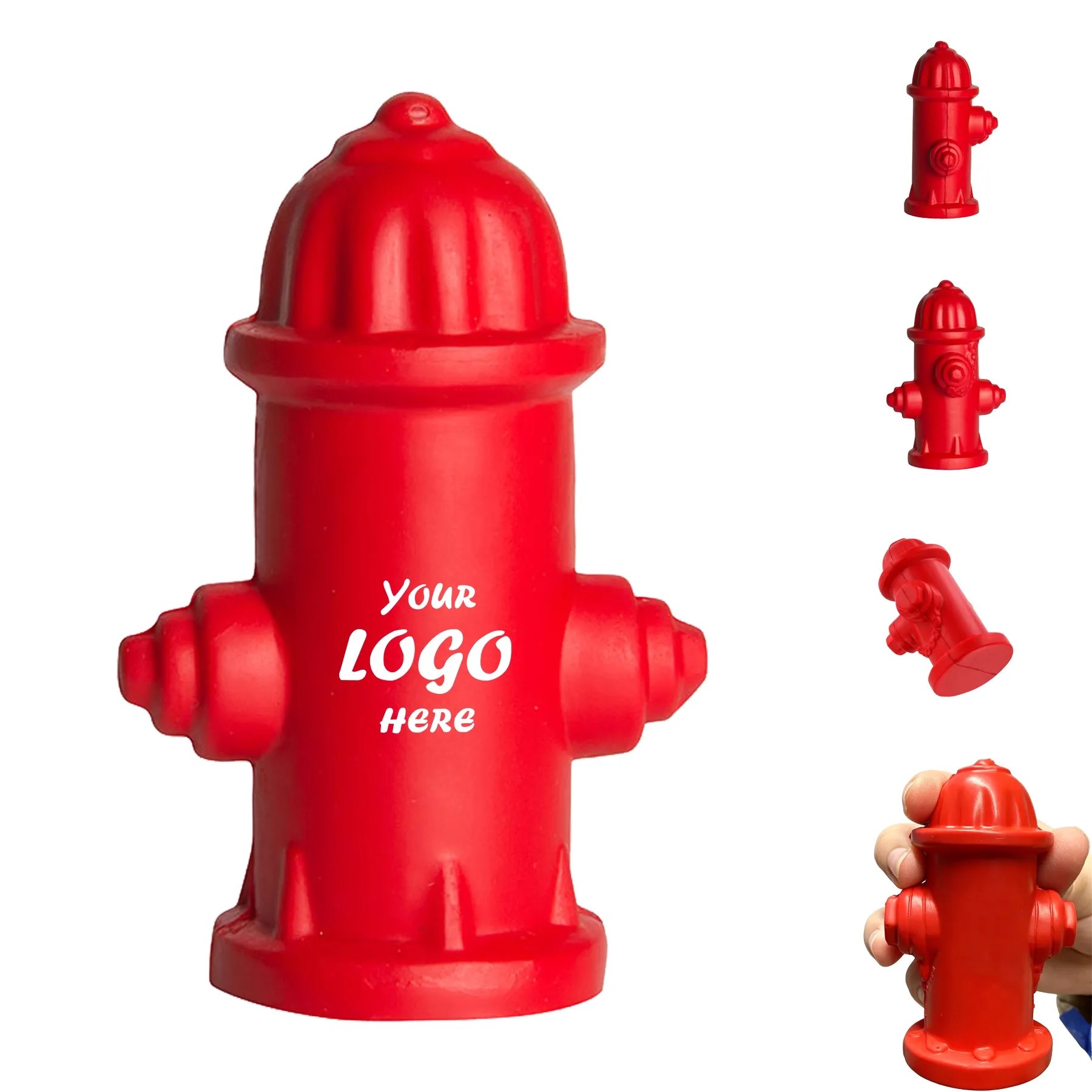 Fire Hydrant PU Foam Stress Reliever For Safety Events