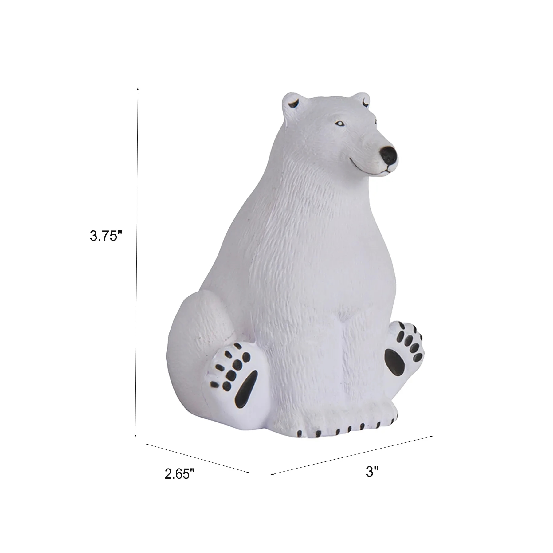 Polar Bear PU Foam Squeeze Toy For Winter Events - Image 2