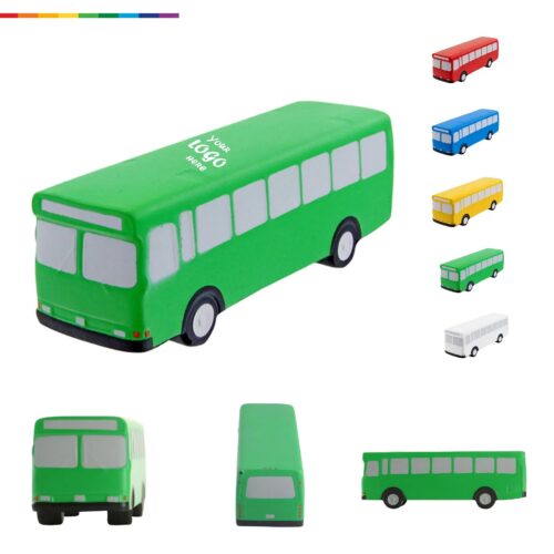 School Bus PU Foam Stress Reliever For Education Events