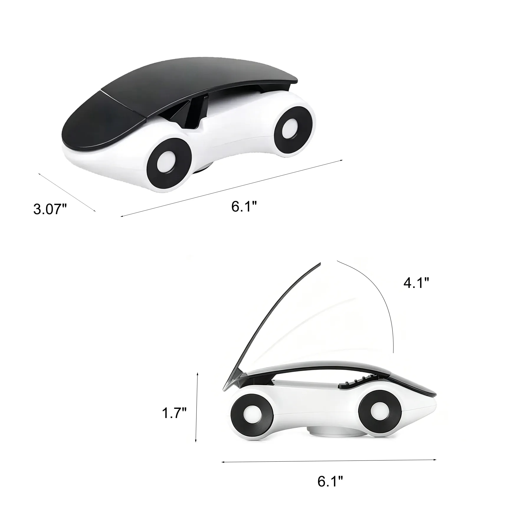 Stable Dashboard Phone Holder For Safe Car Viewing - Image 2