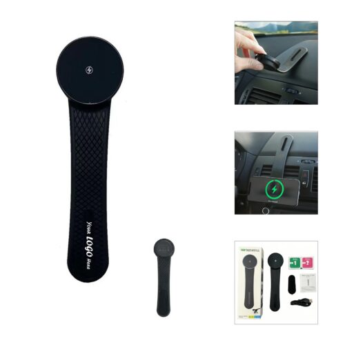 Flexible 15W Magnetic Wireless Charger For Car Desks