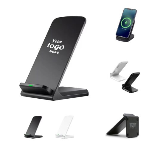 Magnetic 15W Wireless Charging Phone Stand For Desks