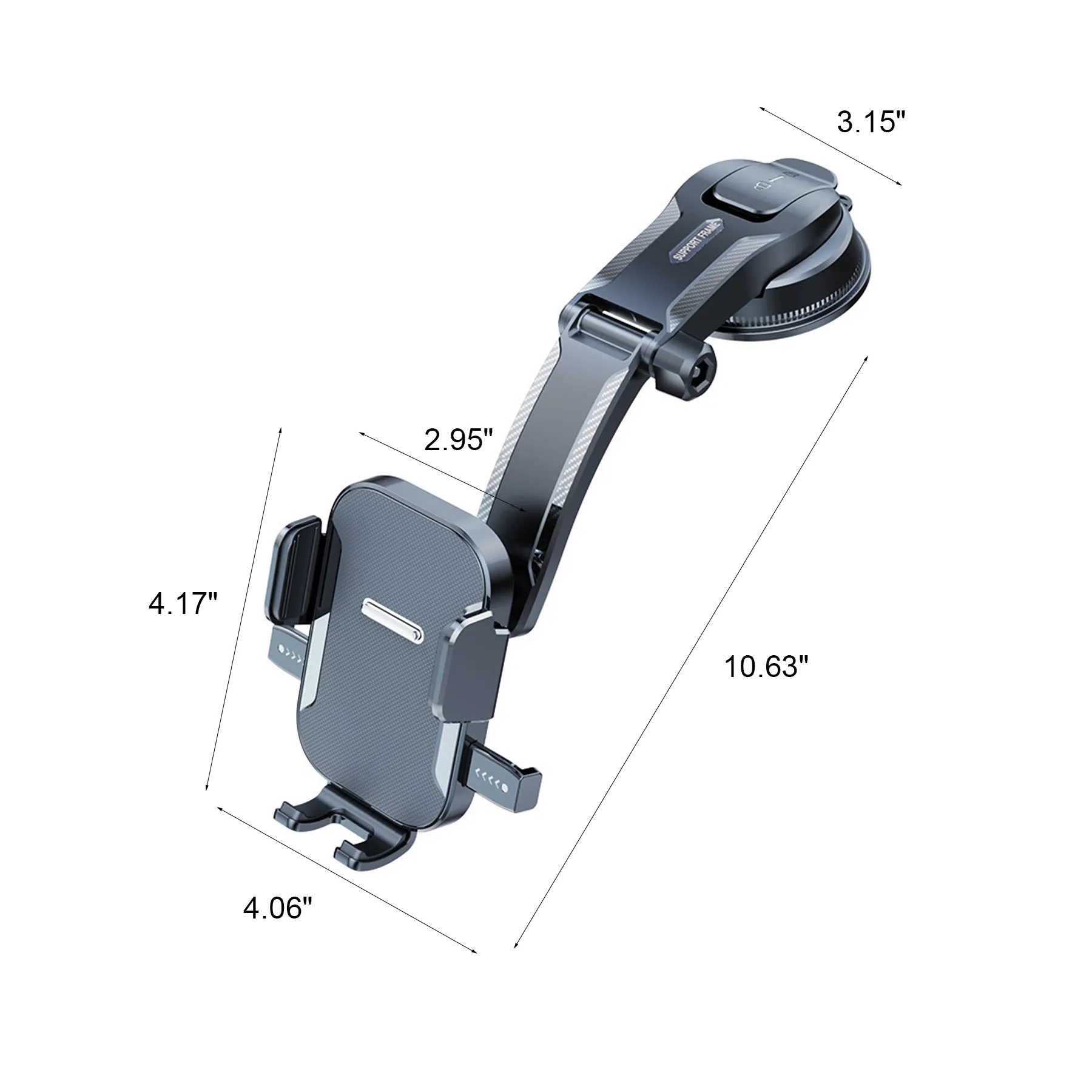 Rotating Air Vent Phone Holder For Secure Car Viewing - Image 2
