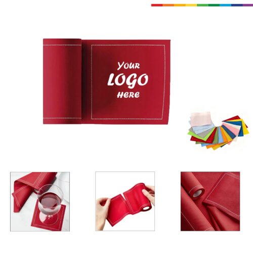 Reusable Cotton Cocktail Napkins For Bars And Events