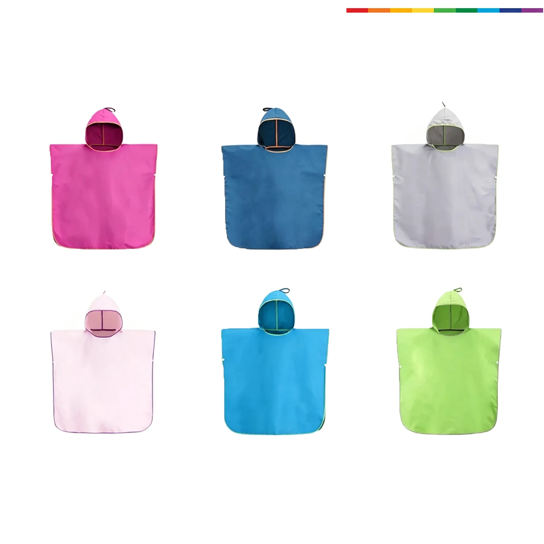 Quick Dry Kids Hooded Bath Towel For Beach And Pool - Image 3