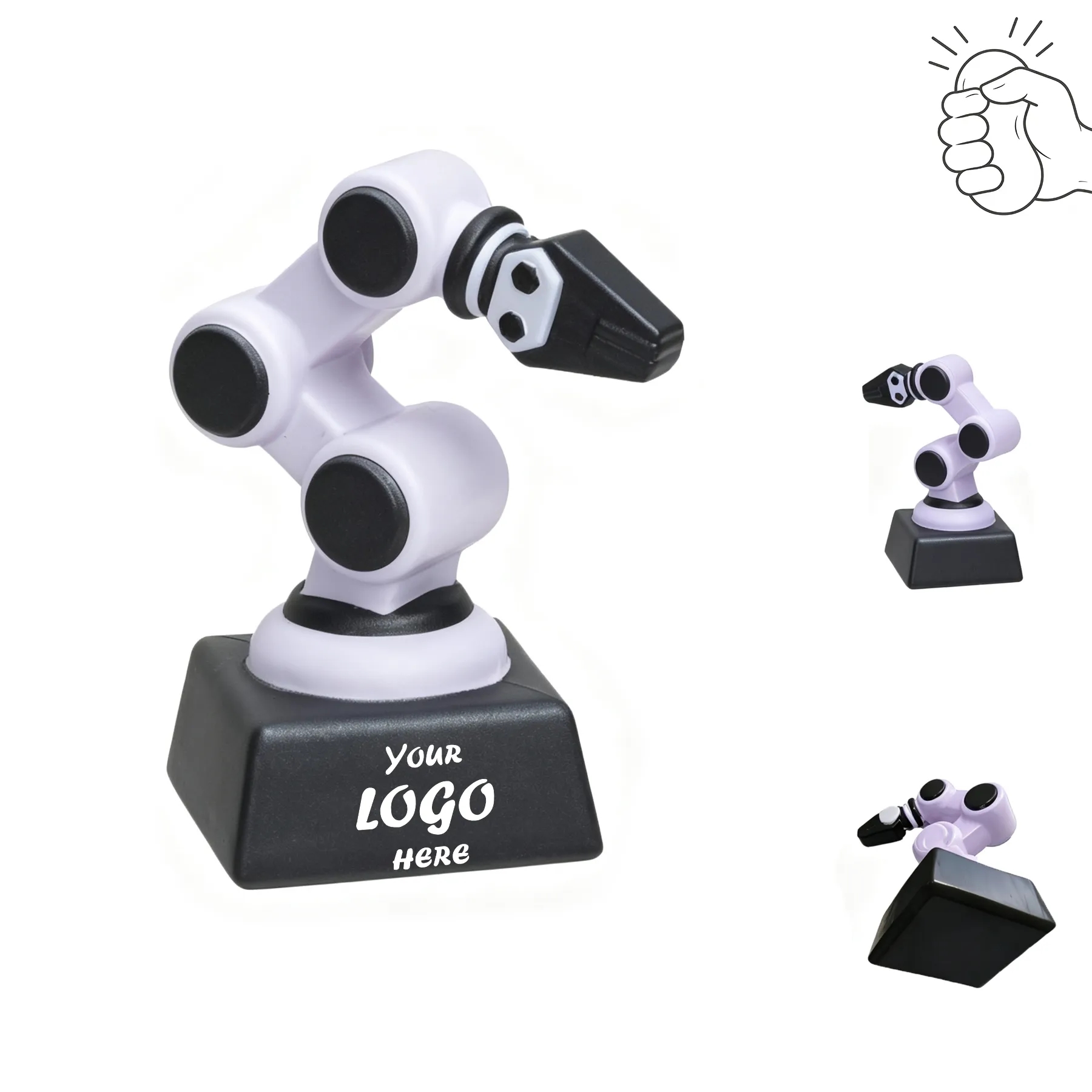 Robot Arm PU Stress Reliever For STEM Desk Programs