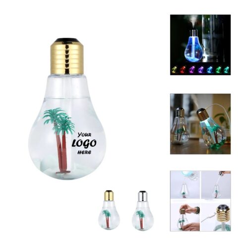 LED Bulb Humidifier For Desk And Dorm Room Comfort