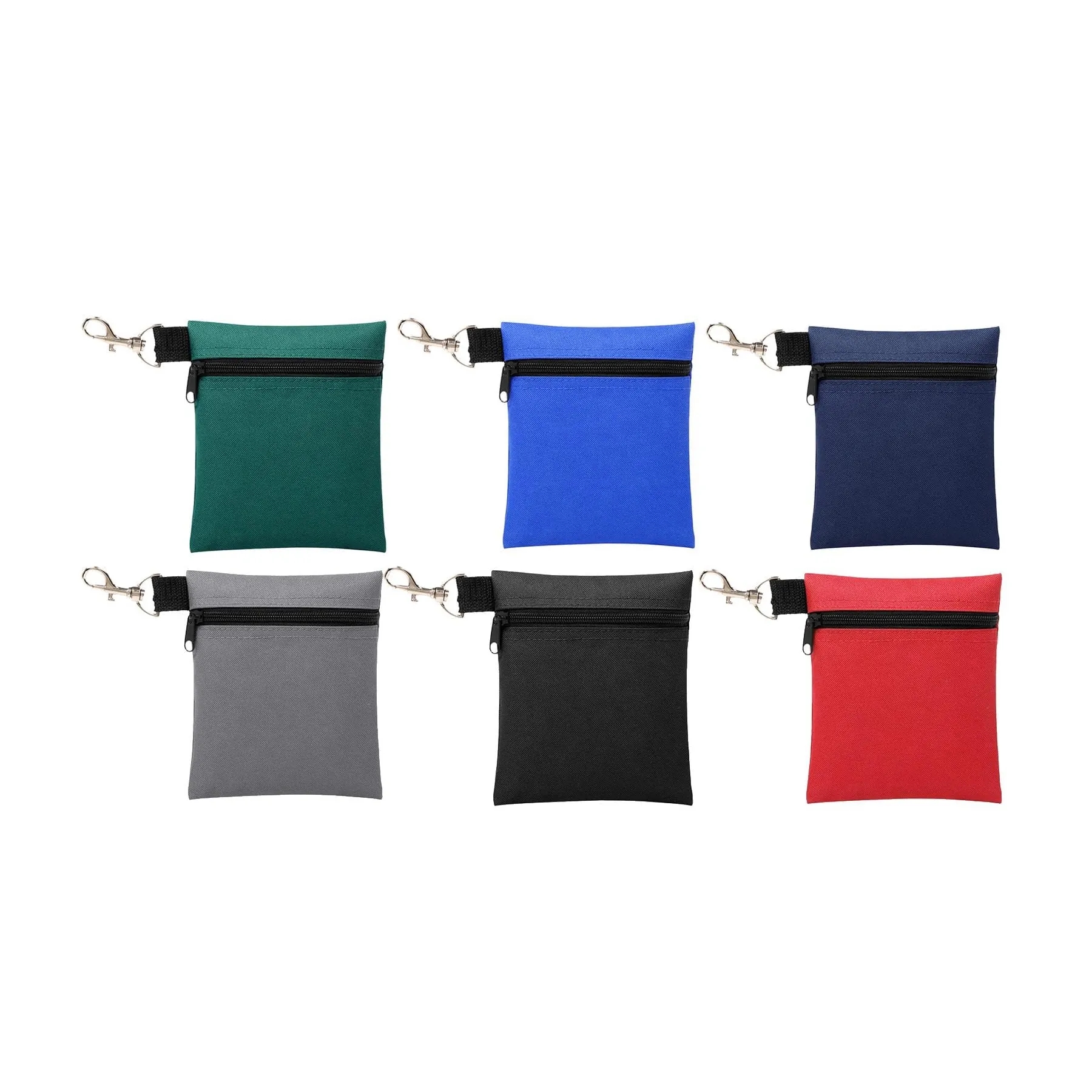 Portable Nylon Golf Ball Pouch With Waist Clip - Image 3