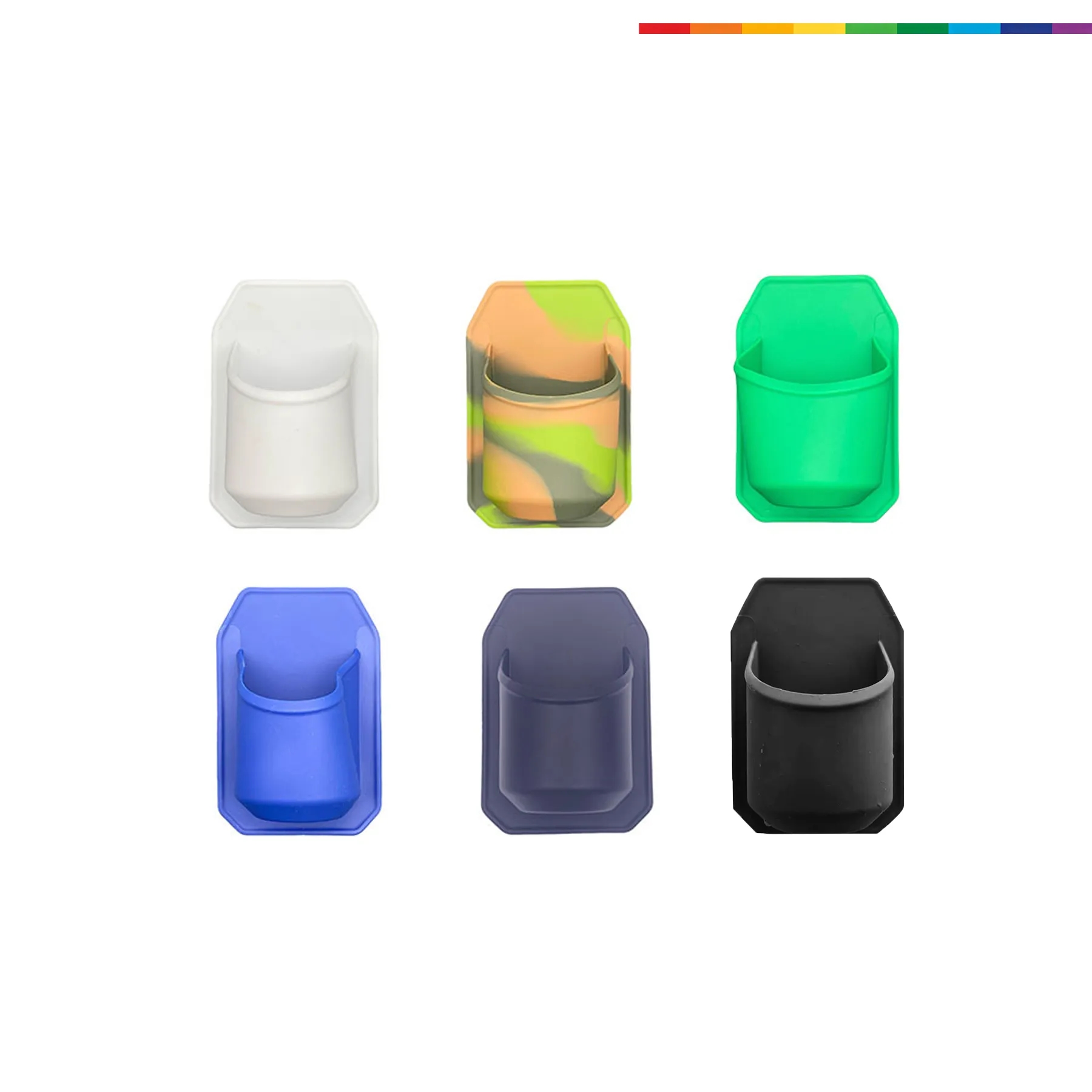 Silicone Shower Beverage Holder For Bathroom Walls - Image 3
