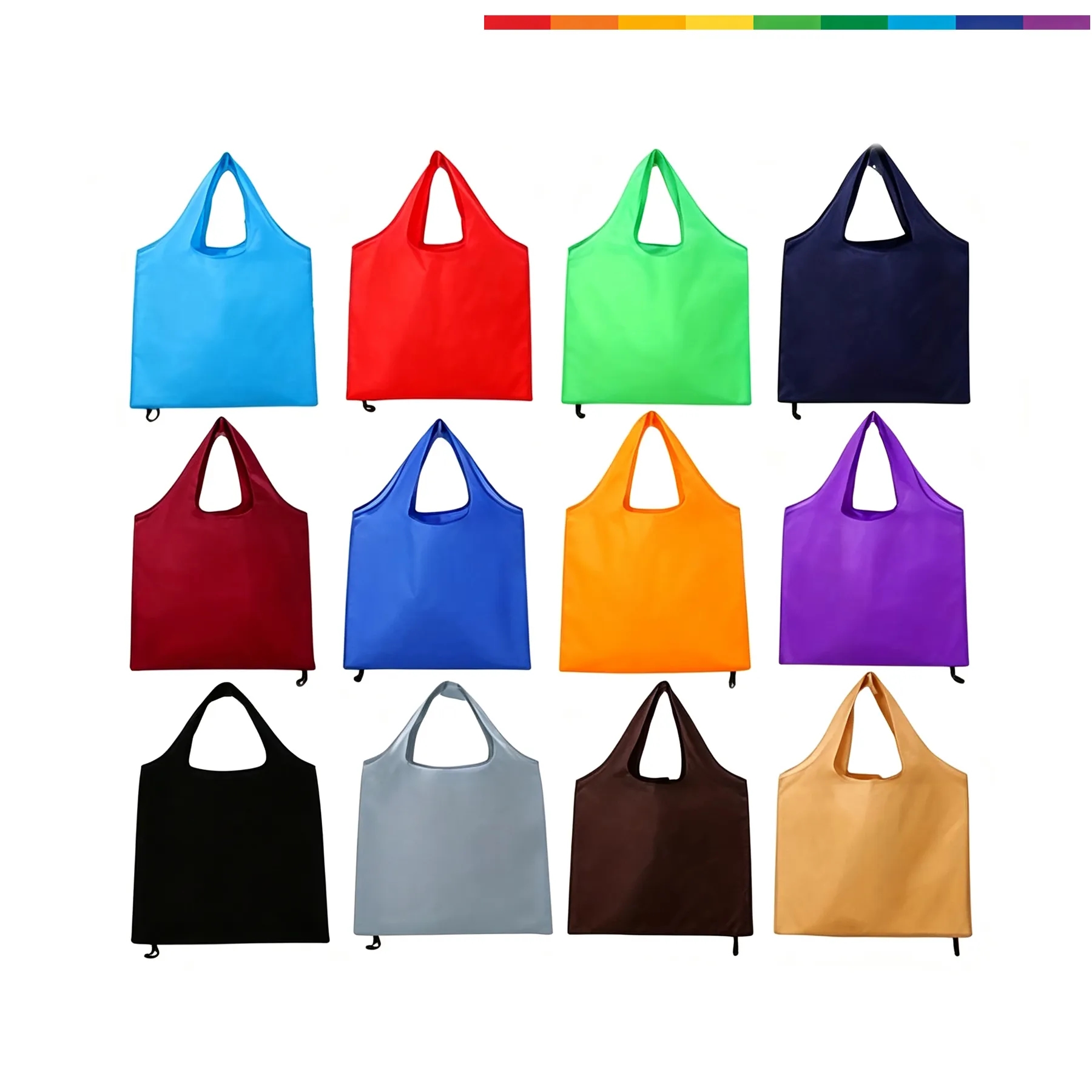 Extra Large Foldable Polyester Grocery Tote Bag For Trips - Image 3